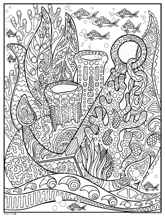 Anchor Personalized Giant Coloring Poster 46"x60"