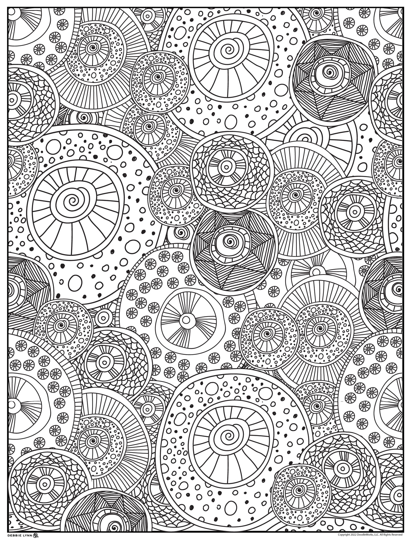 Background 17 Custom Personalized Giant Coloring Poster 46"x60"