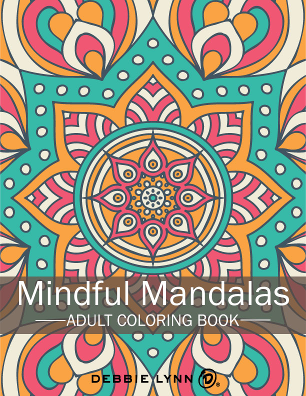 Funny Adult Coloring Book Gift Set / Inner Peace