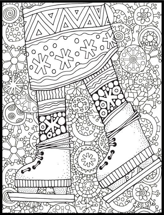 Skater Personalized Giant Coloring Poster 46" X 60"