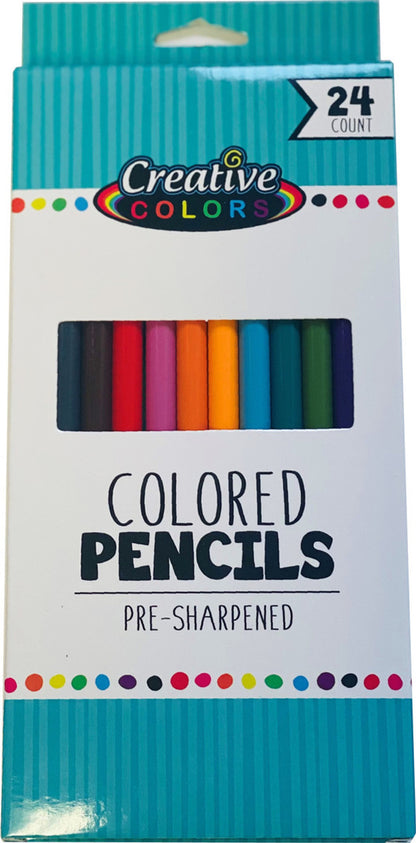 24CT Colored Pencils