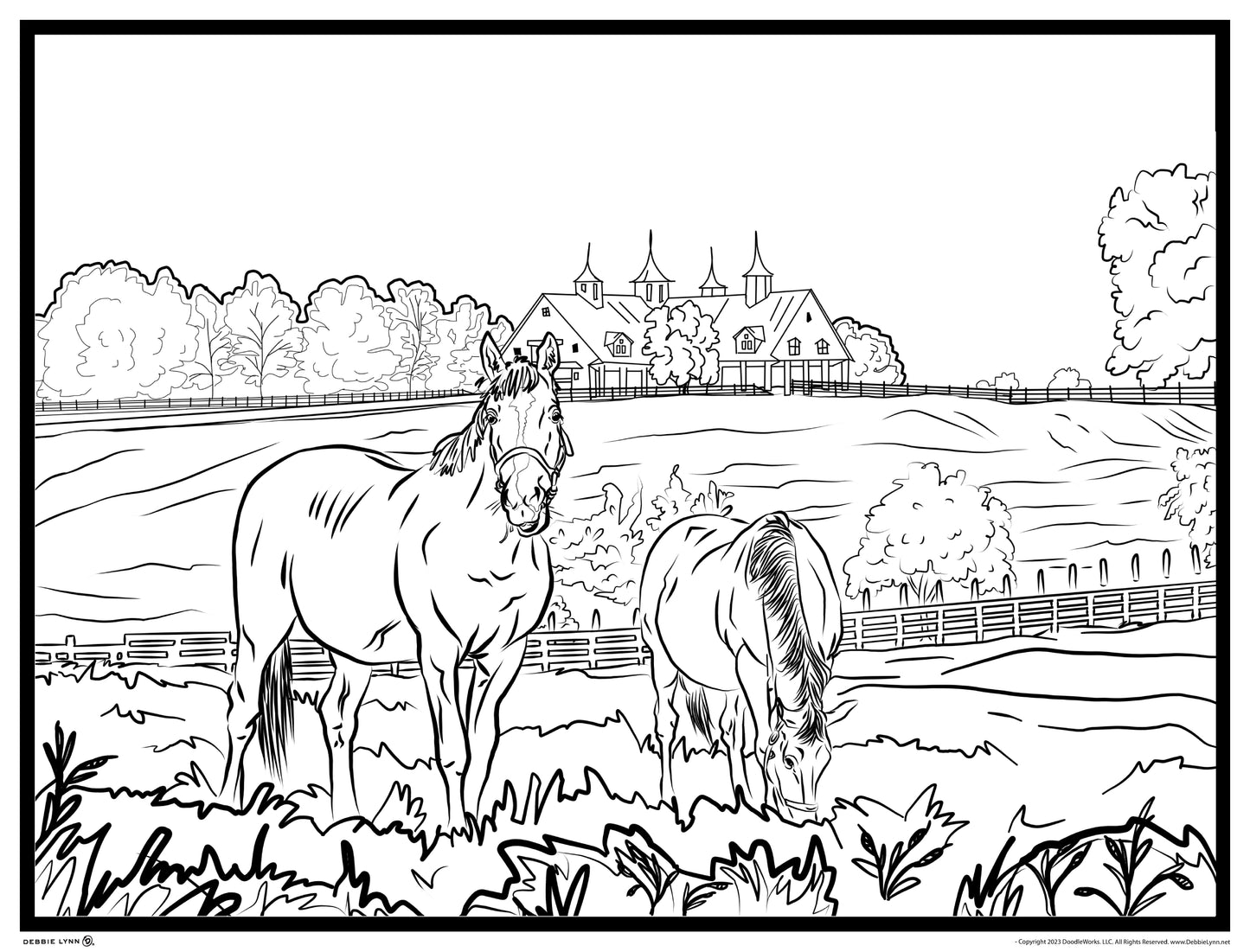 Turn Your Pet Pictures Into a Coloring Poster