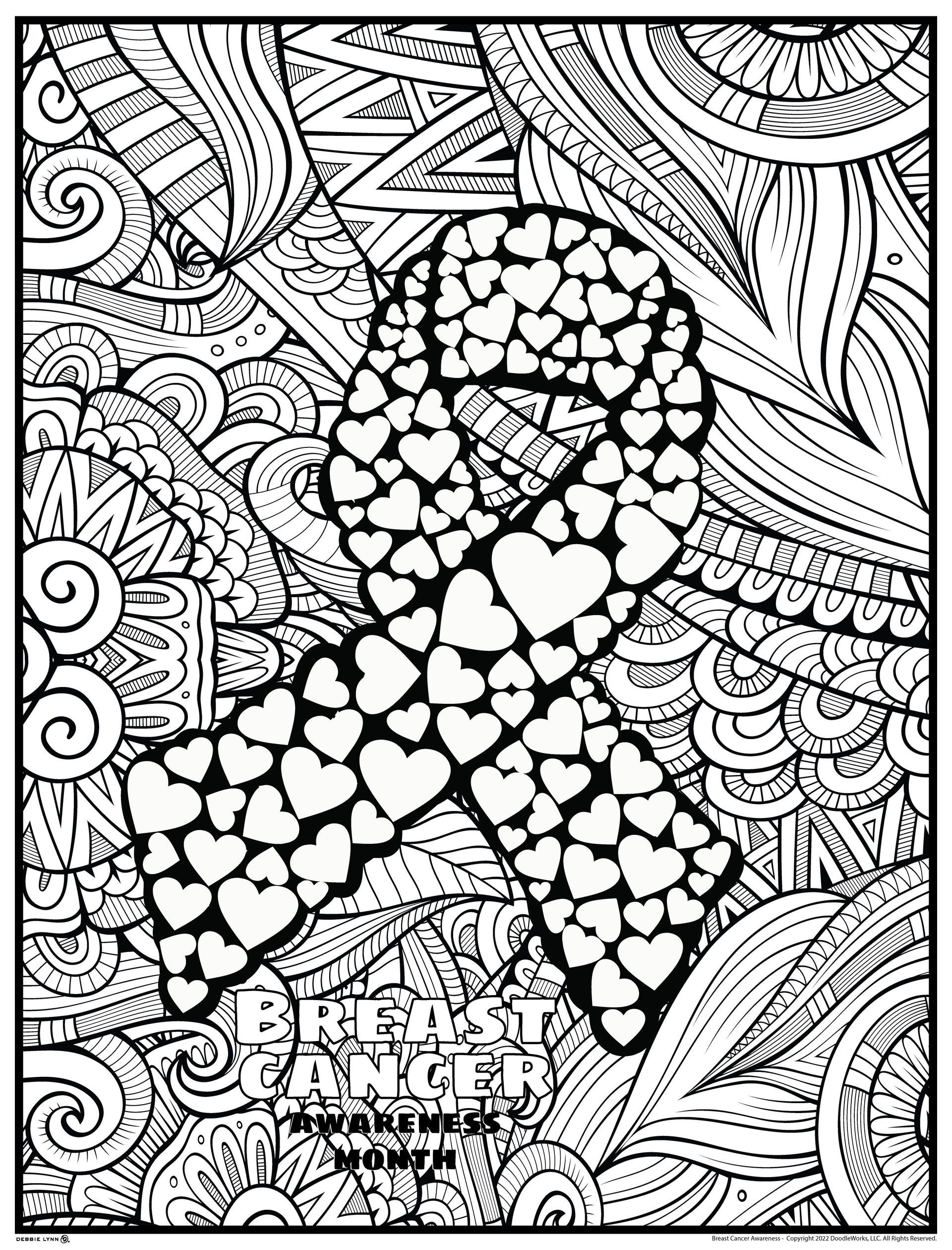 Coloring Page Posters for Sale