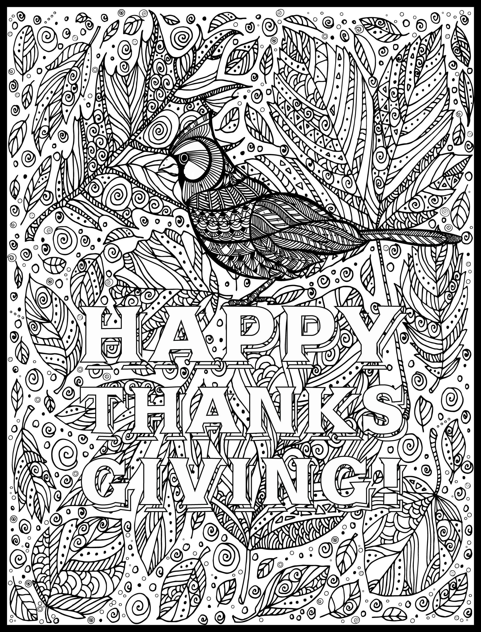 Thanksgiving Coloring Posters