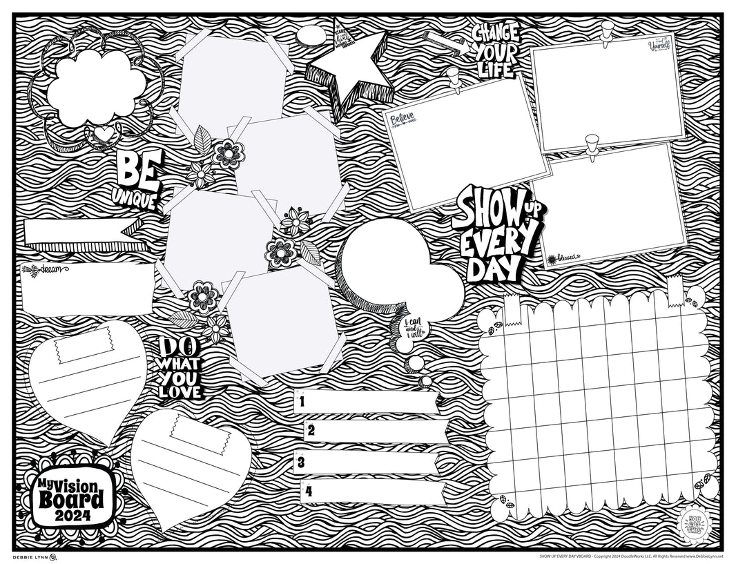 NEW Coloring Posters – Debbie Lynn