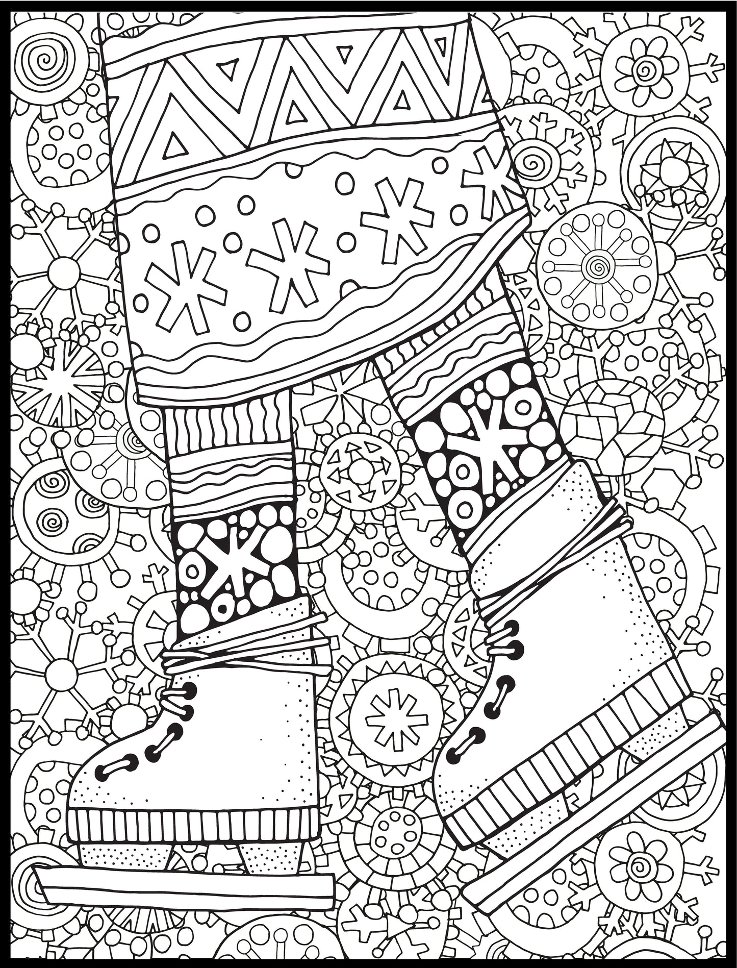 Skater Personalized Giant Coloring Poster 46" X 60"