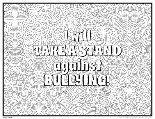 Take a Stand Personalized Giant Coloring Poster 46"x60"