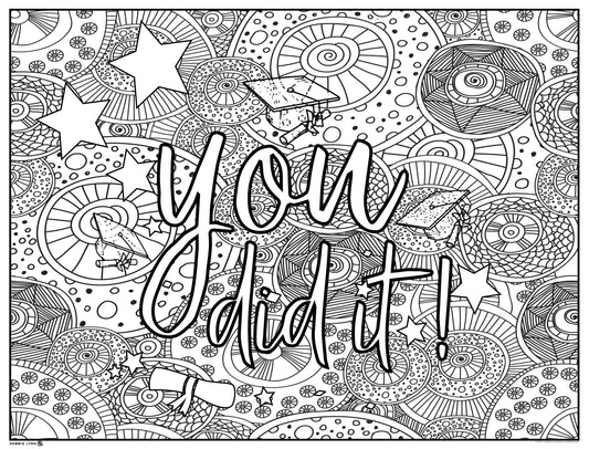 Girly 'Girl Stuff' Coloring Print Motif, Girly Coloring Poster for Sale  by Gascondi