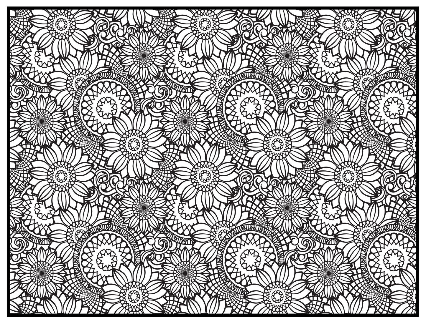 Background 49 Custom Personalized Giant Coloring Poster 46"x60"