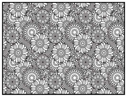 Background 49 Custom Personalized Giant Coloring Poster 46"x60"