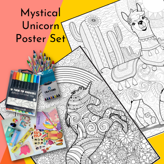 Mystical Unicorn Poster Set