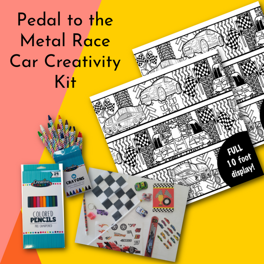 Pedal to the Metal Race Car Creativity Kit