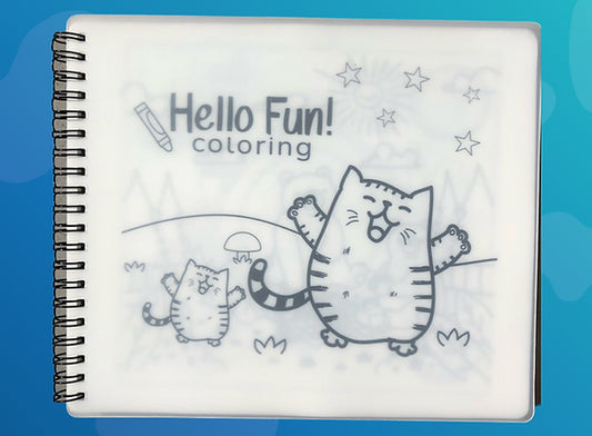 Kids Imagination Reusable Coloring Book