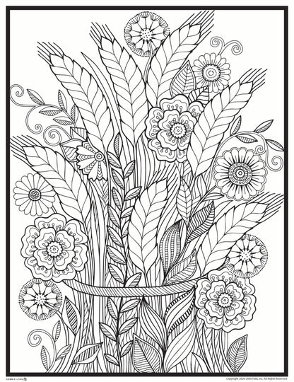 FALL COLORING EBOOK 30 PAGES