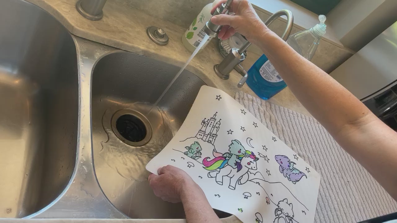 Kids Imagination Reusable Coloring Book – Debbie Lynn